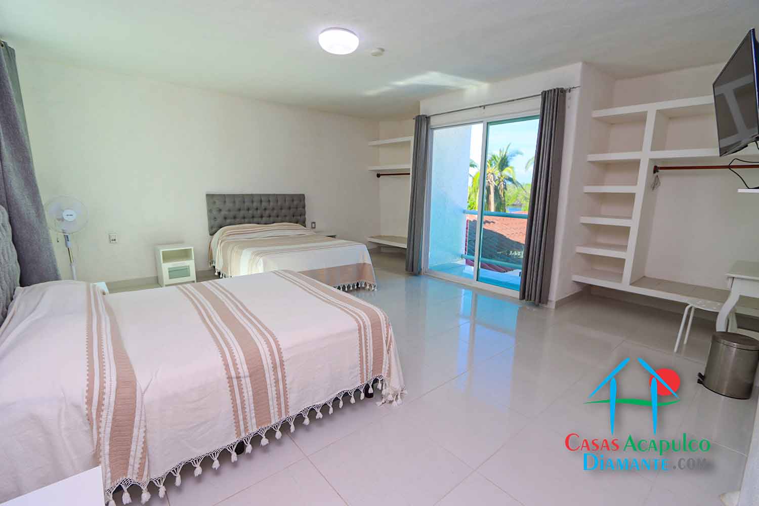 Casa Blanca Playa Encantada - Recámara tres 1